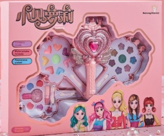 JUEGO SET DE MAQUILLAJE PARA NIÑAS CUTE